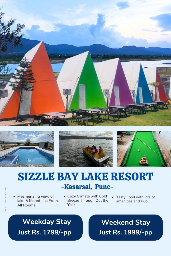 kasarsai dam resort Sizzle Bay - Pyramid Pod s